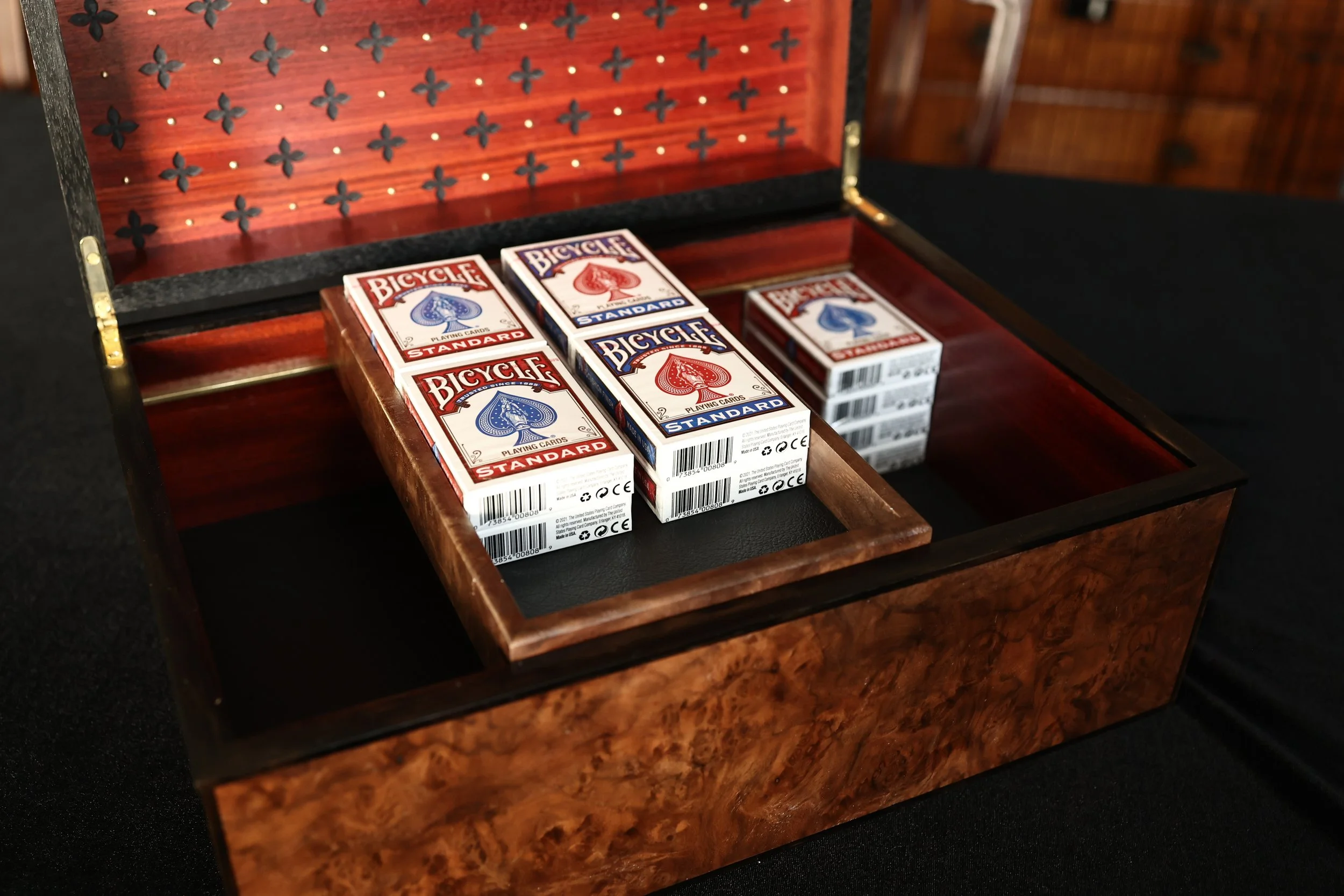 Jason Ladanye Card and Dice Box