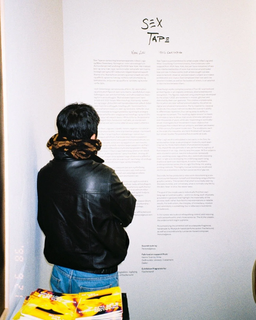 Frá opnun 𝑺*𝒙 𝑻𝒂𝒑𝒆 eftir @vidarlogi og @miles.greenberg þann 20. september!
Sýningin stendur til 9. nóvember. Frítt inn og opið til kl. 16 á virkum dögum og til kl. 17 um helgar. Öll velko