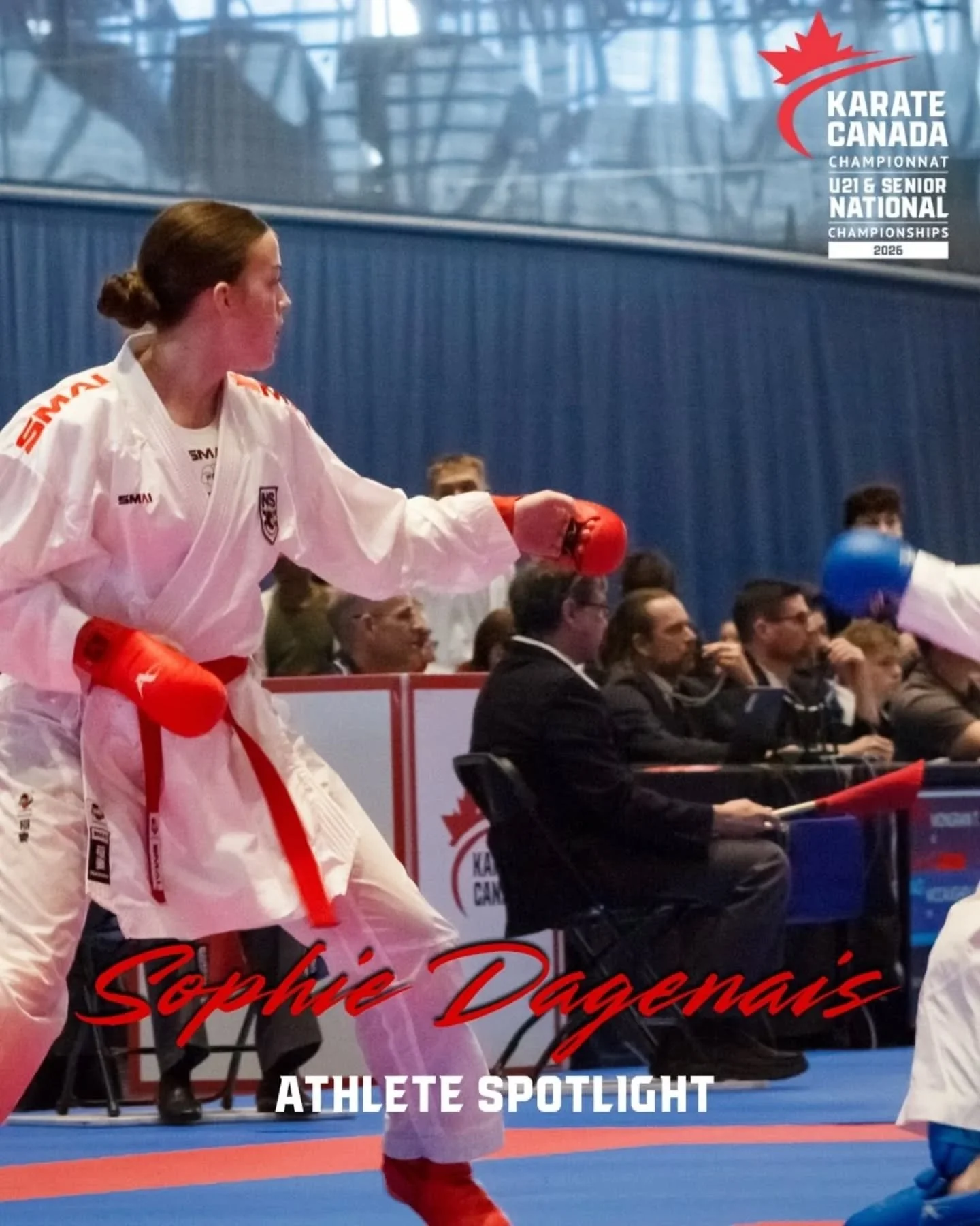 Credit to @karatecanada 🇨🇦🥋 Nationals Athlete Spotlight &ndash; Sophie Dagenais

3 days until the Senior &amp; U21 National Championships! 🔥

We&rsquo;re catching up with athletes repping the host province 📍 Nova Scotia

🌅 Must-do&rsquo;s in Ha