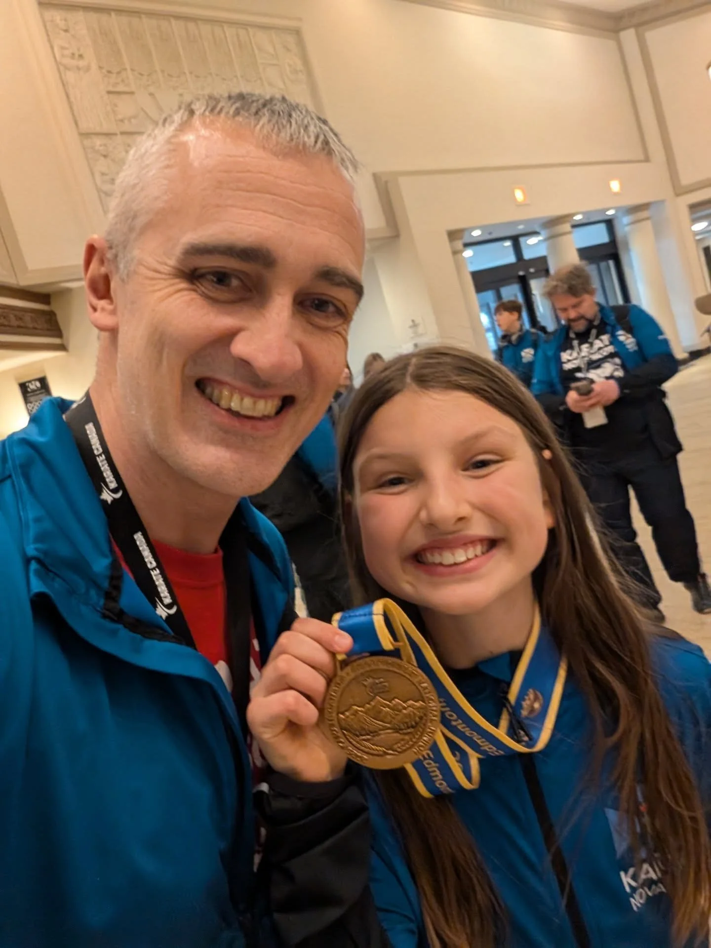 Andrea got bronze today in the U14 -42 Kg Female kumite division at the 2026 Karate Canada Junior Nationals! So proud of her!