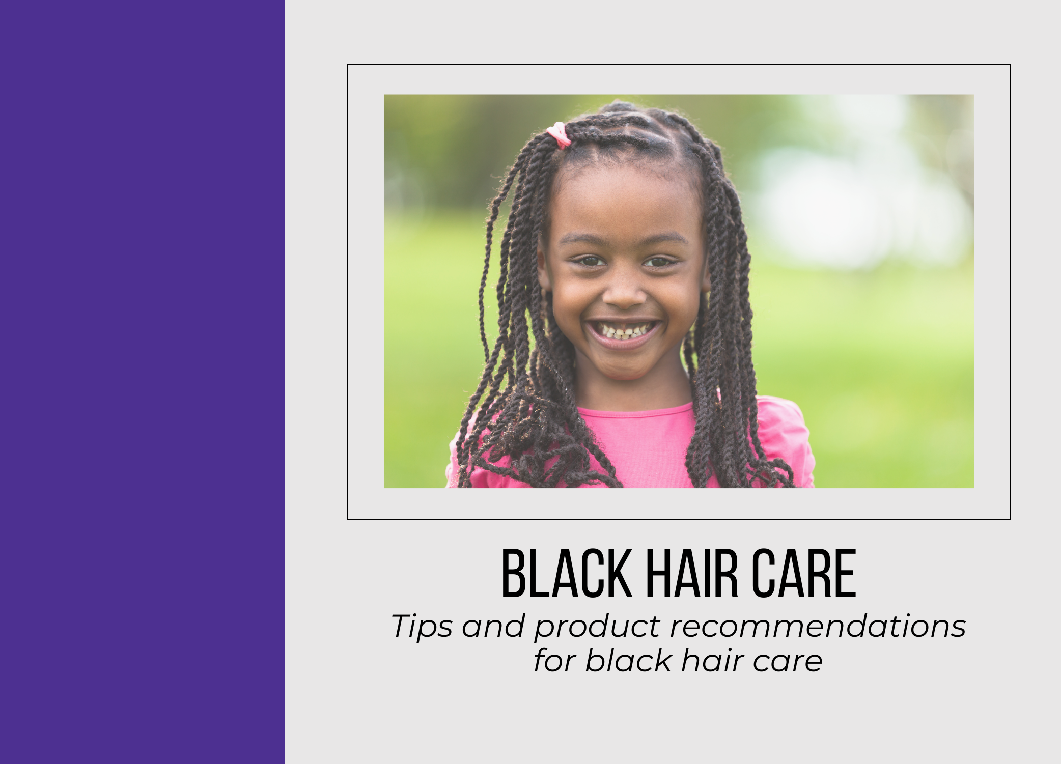 Black Hair Care