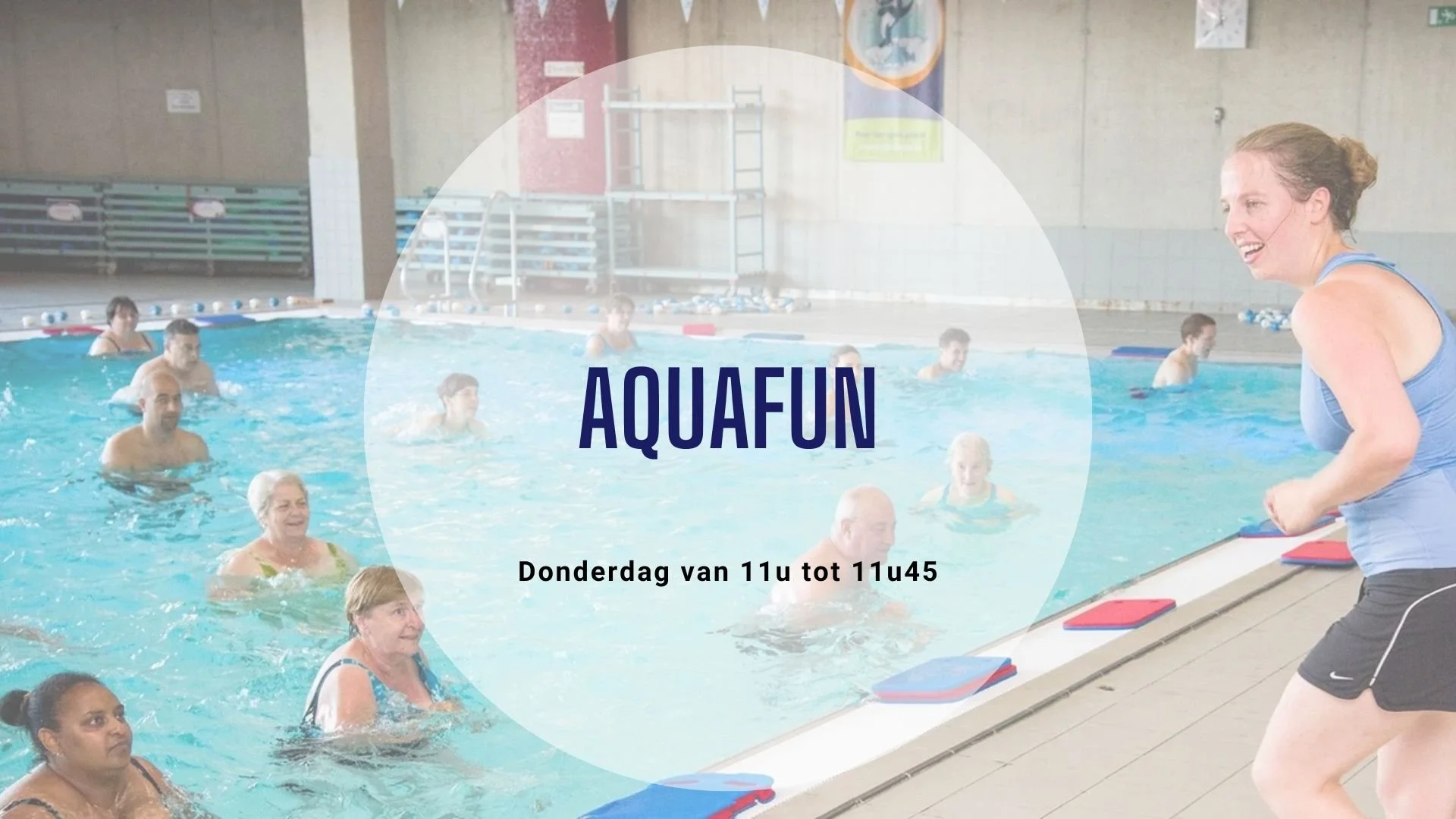 AQUAFUN - oefenen in het water tijdens de zomer (juli- augustus)
