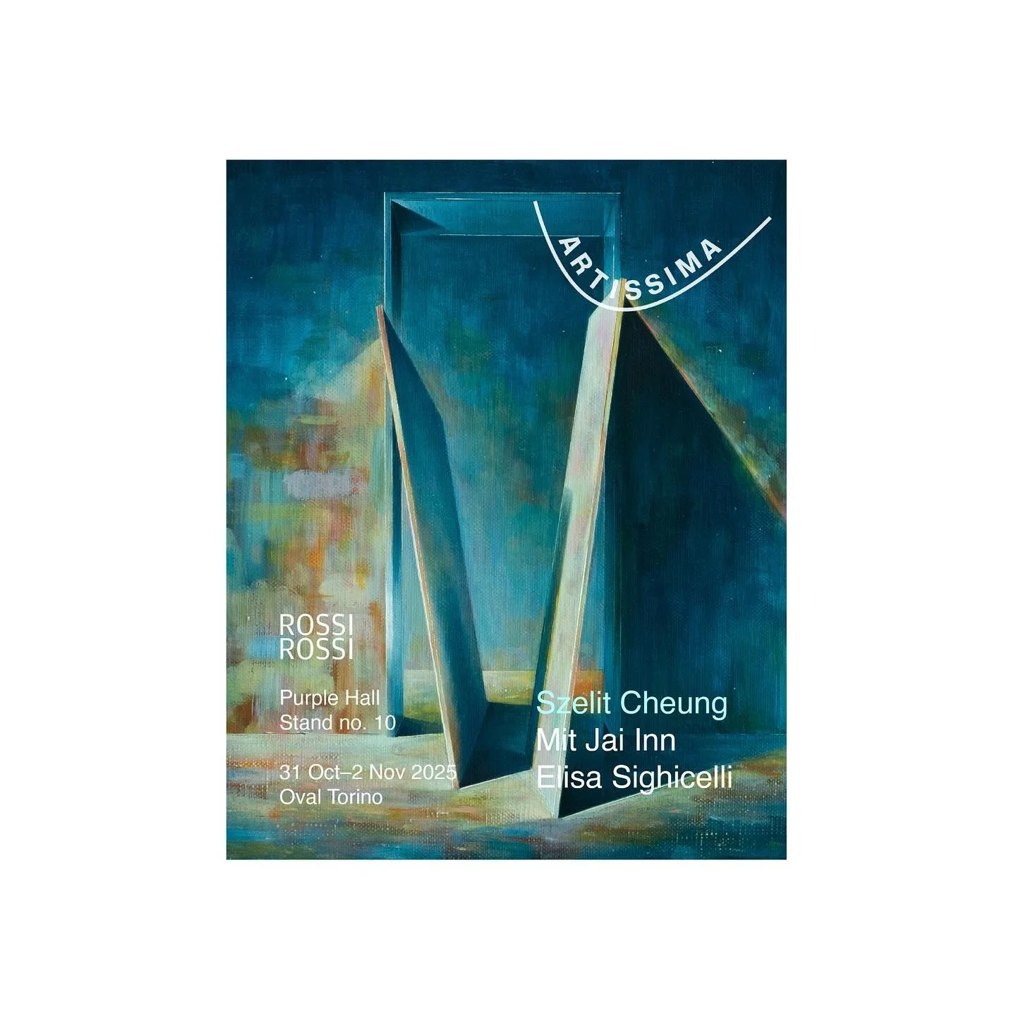 Artissima
31-2 November, 2025
Oval, Lingotto Fiere, Italy
.
.
.
.
.
#szelitcheung #張施烈 #artist #contemporaryartist #painter #art #arte #kunst #アート #fineart #hongkong #hongkongartist  #melbourneartist #australiaartist #interior #light #void #oilpainti