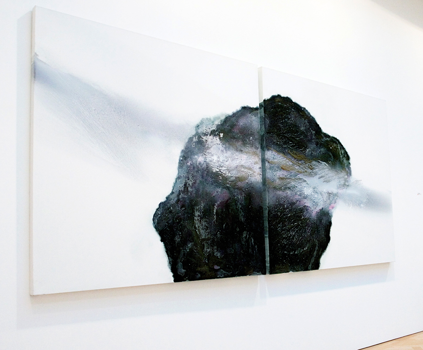 'Rock-(Iceland)'-oil,-grit-on-canvas-diptych-each-panel-150x150x5cm.jpg