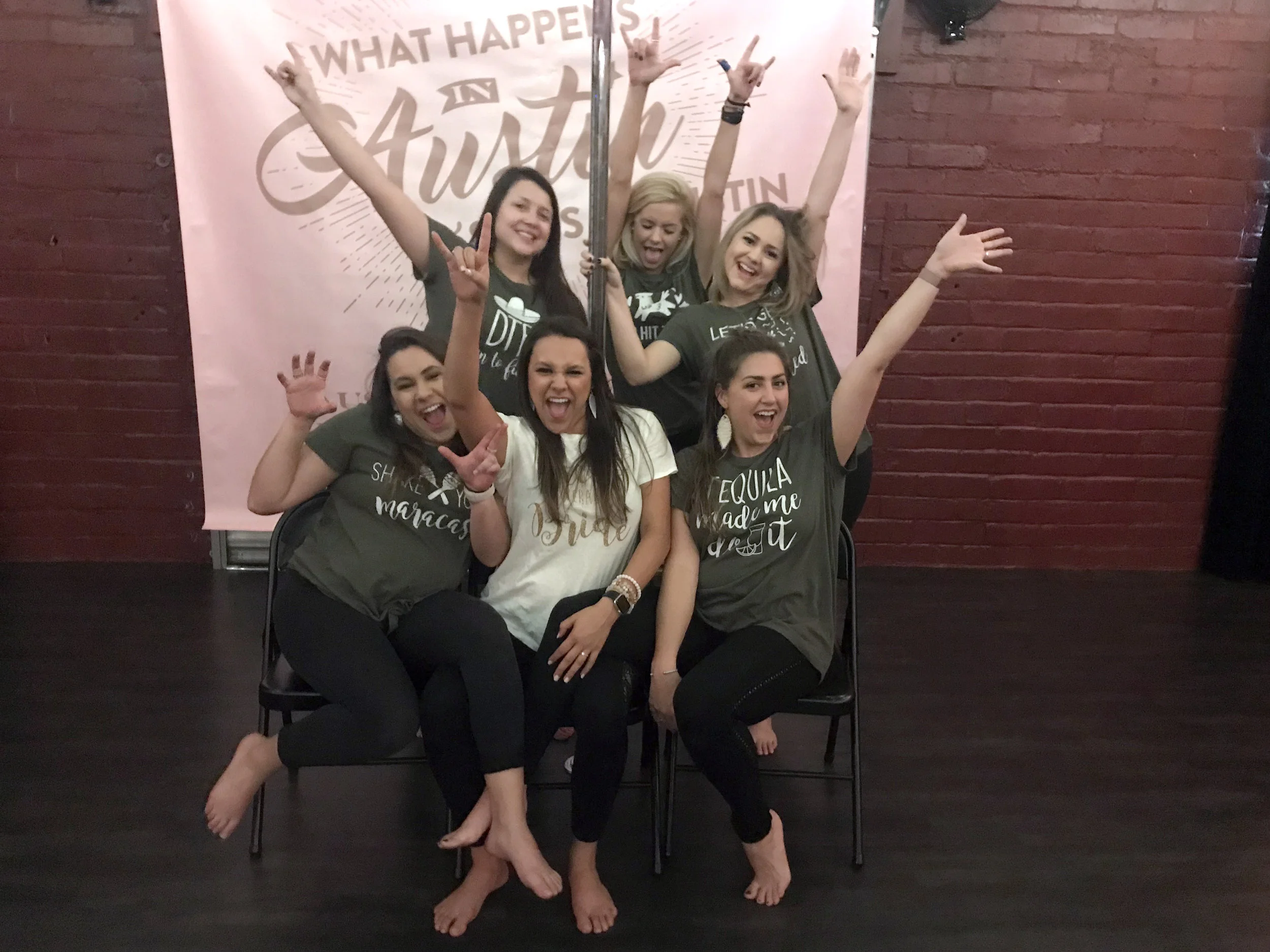 "The Lioness" Bachelorette Pole Dance Party!