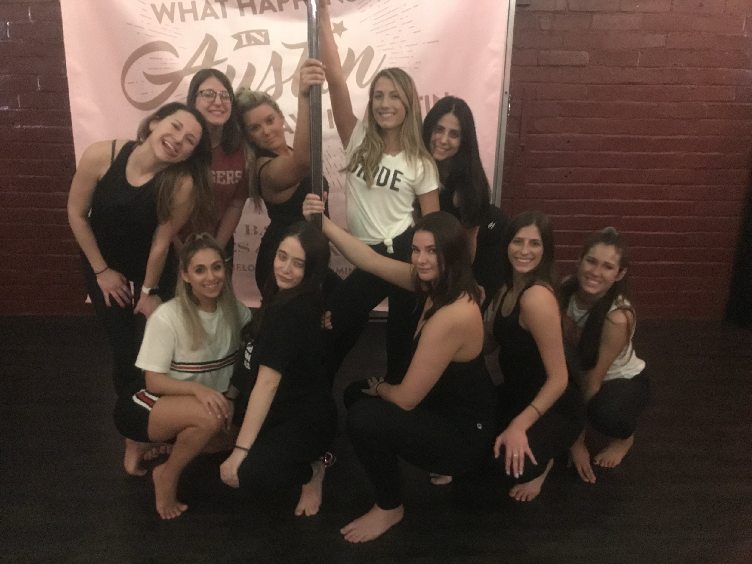 "The Lioness" Bachelorette Pole Dance Party!