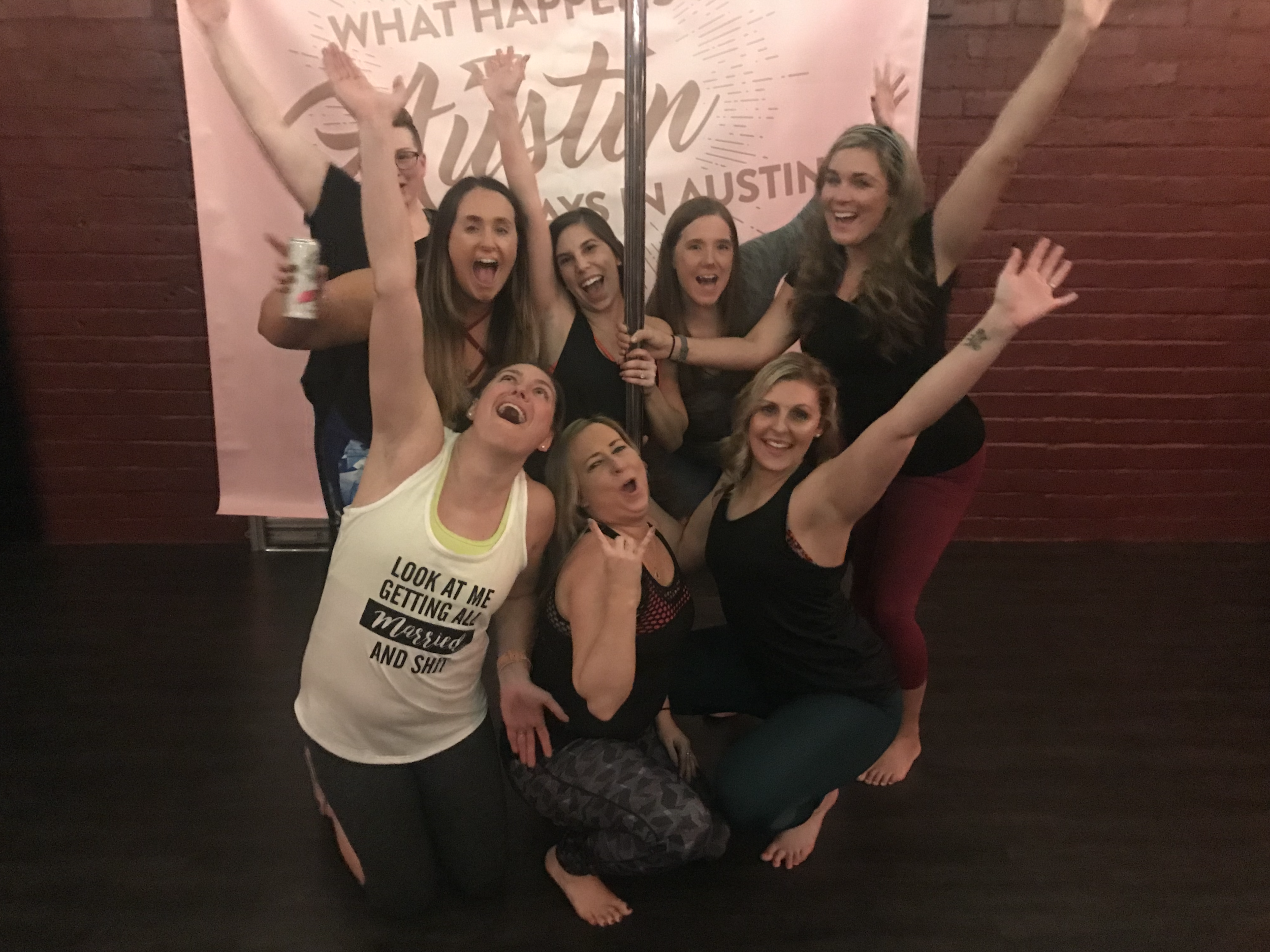 "The Lioness" Bachelorette Pole Dance Party!