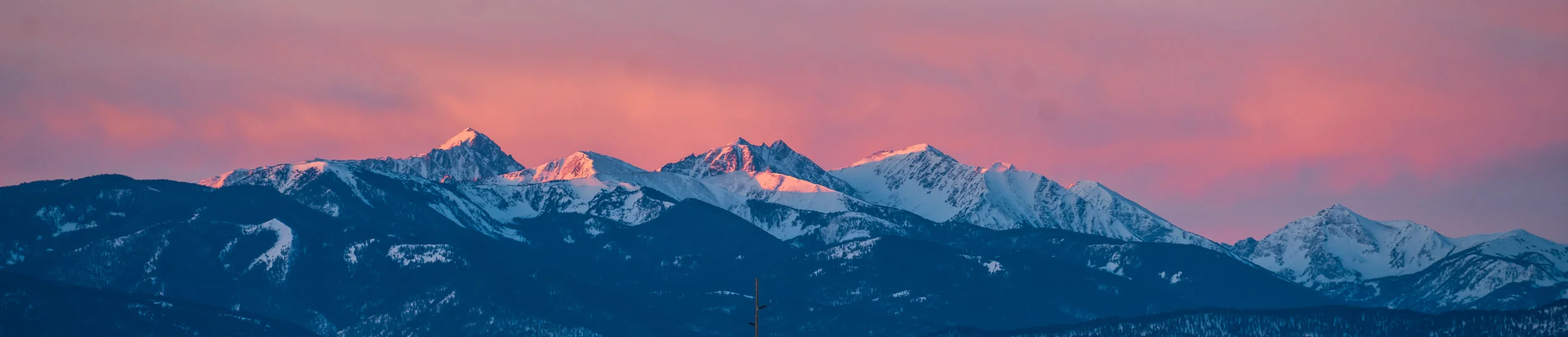 Bridger Range at Sunrise