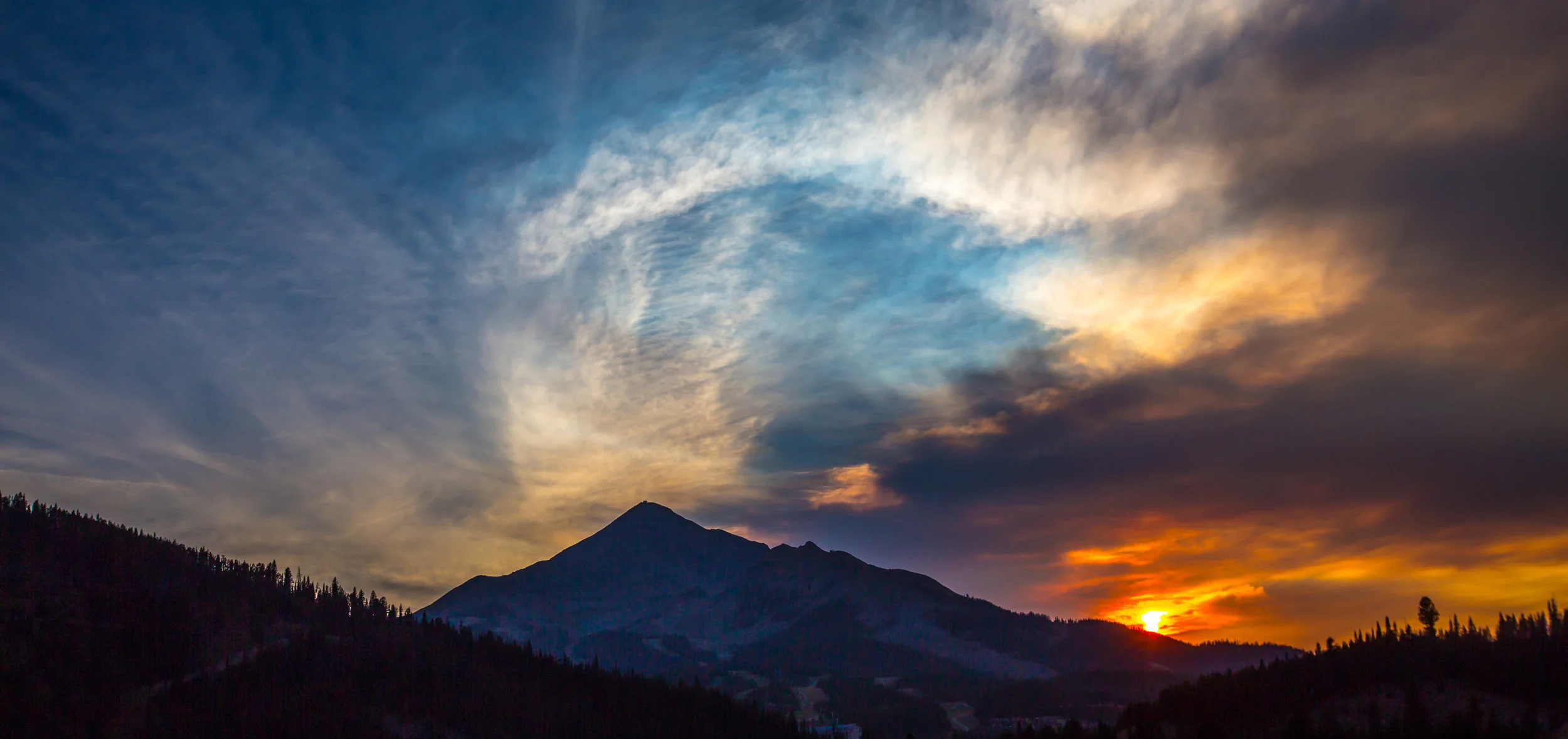 Lone Peak Summer Sunset