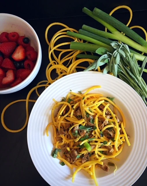 Sausage &amp; Butternut Noodles