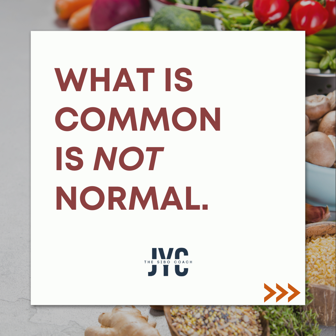 What is common is NOT normal