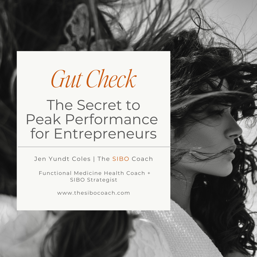 Gut Check: The Secret to Peak Performance for Entrepreneurs