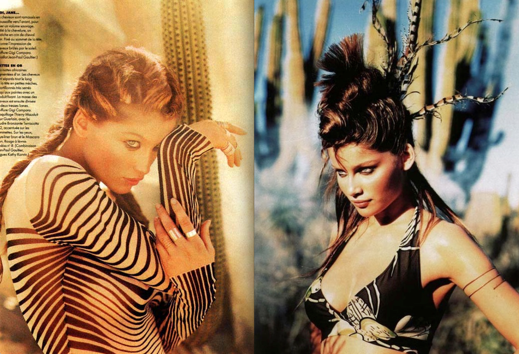 ELLE FRANCE - LAETITIA CASTA BY PHILLIP DIXON