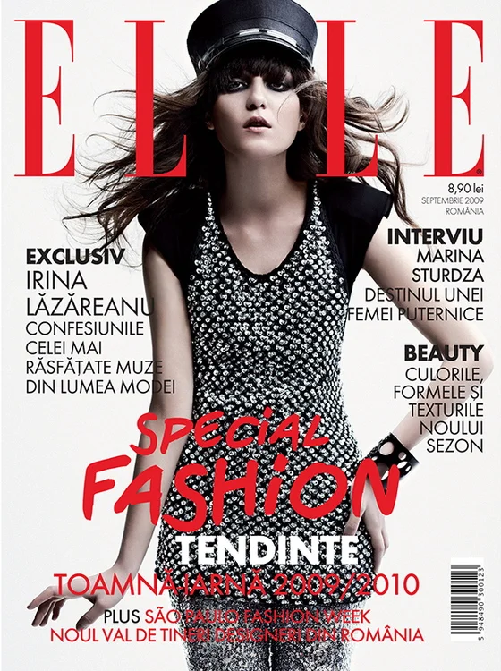 IRINA LAZAREANU - ELLE MAGAZINE 2000