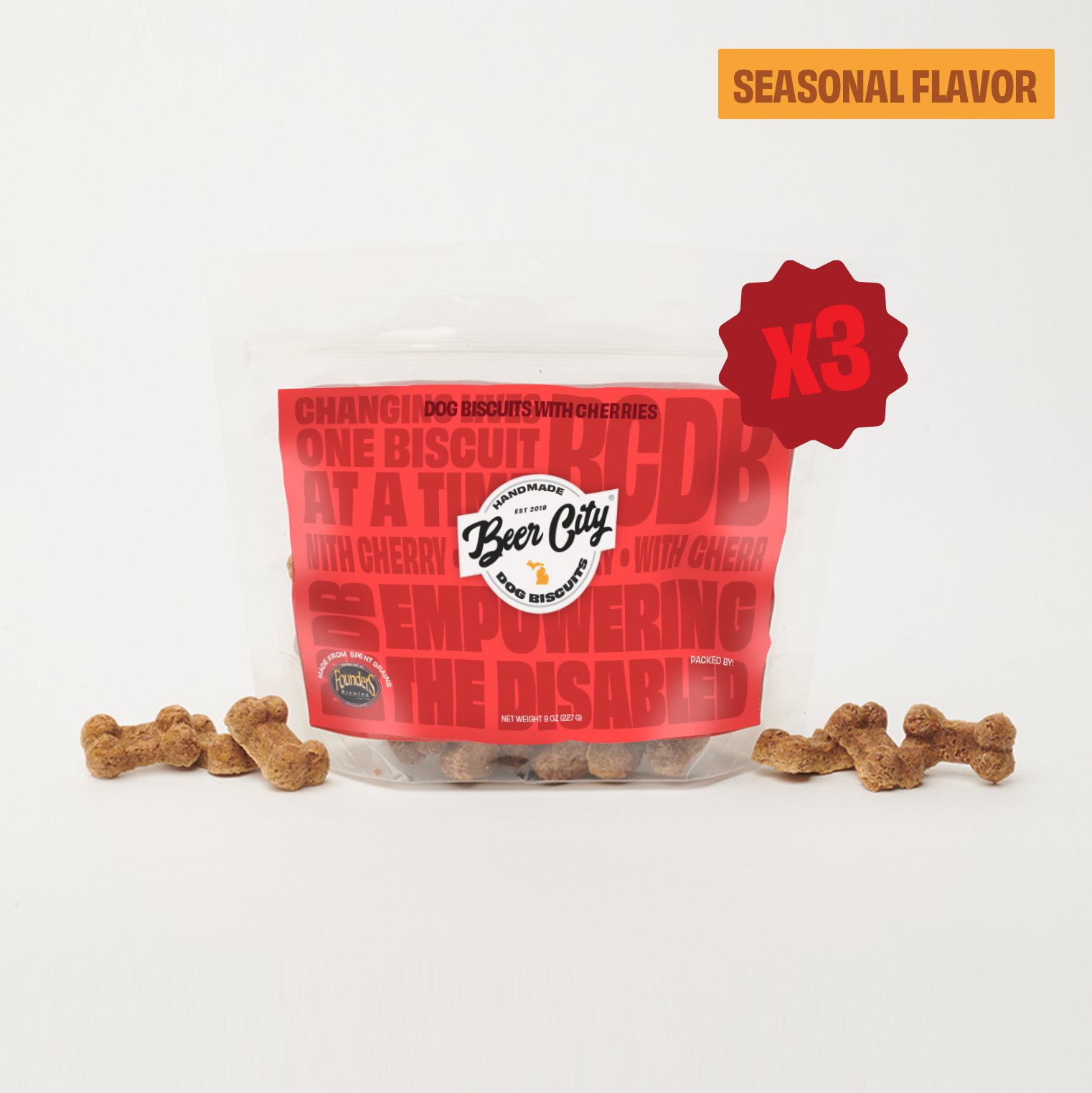 Beer City Dog Biscuits: Seasonal