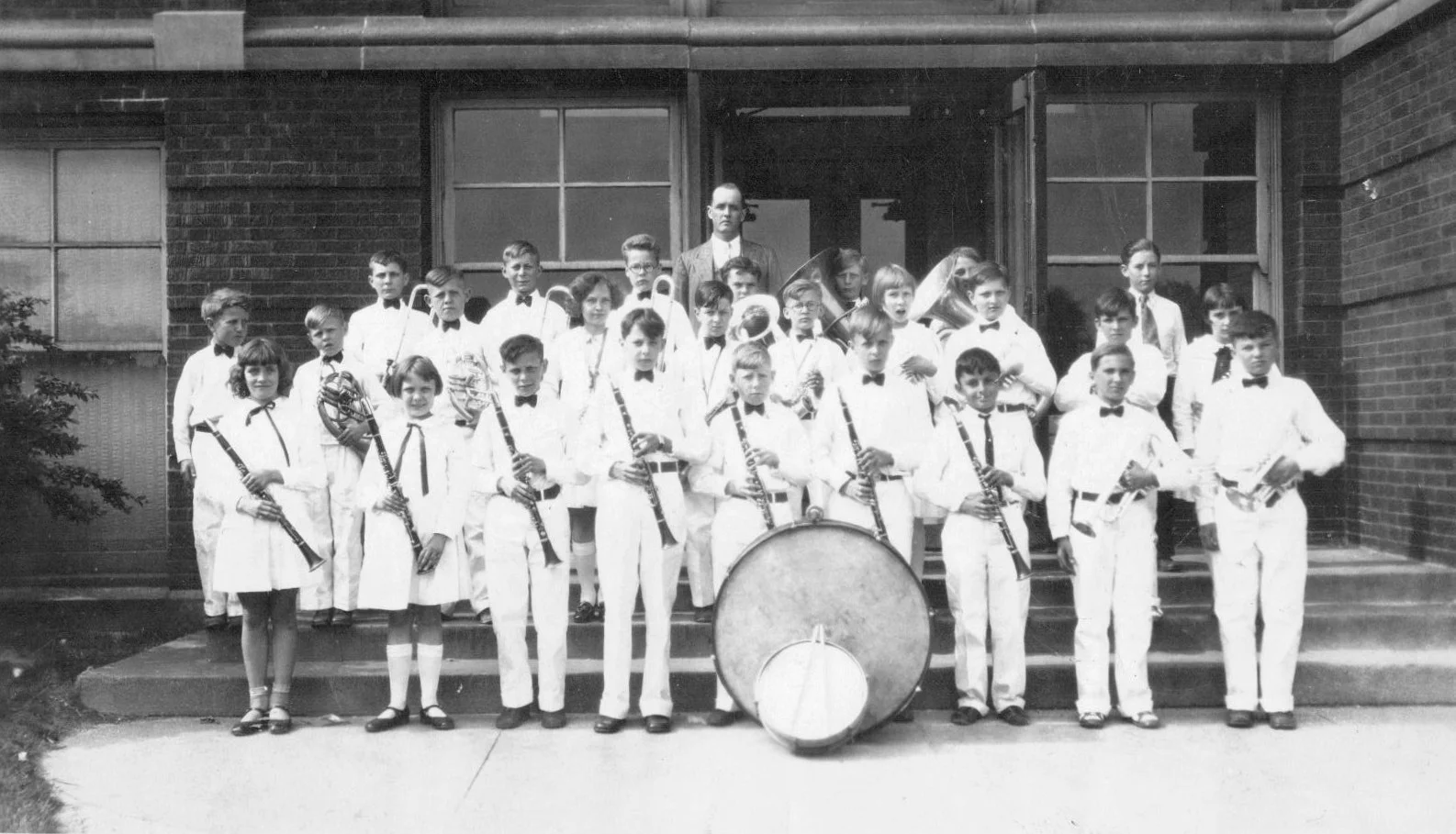 Franklin School music students in 1929.
