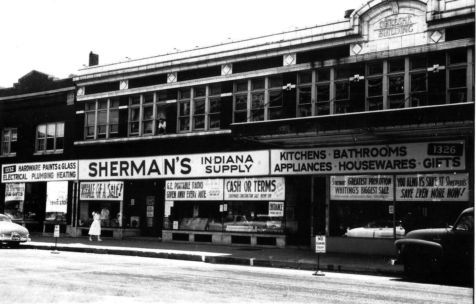 Sherman’s was located in the present location of Beggar’s Pizza on 119th Street in downtown Whiting.