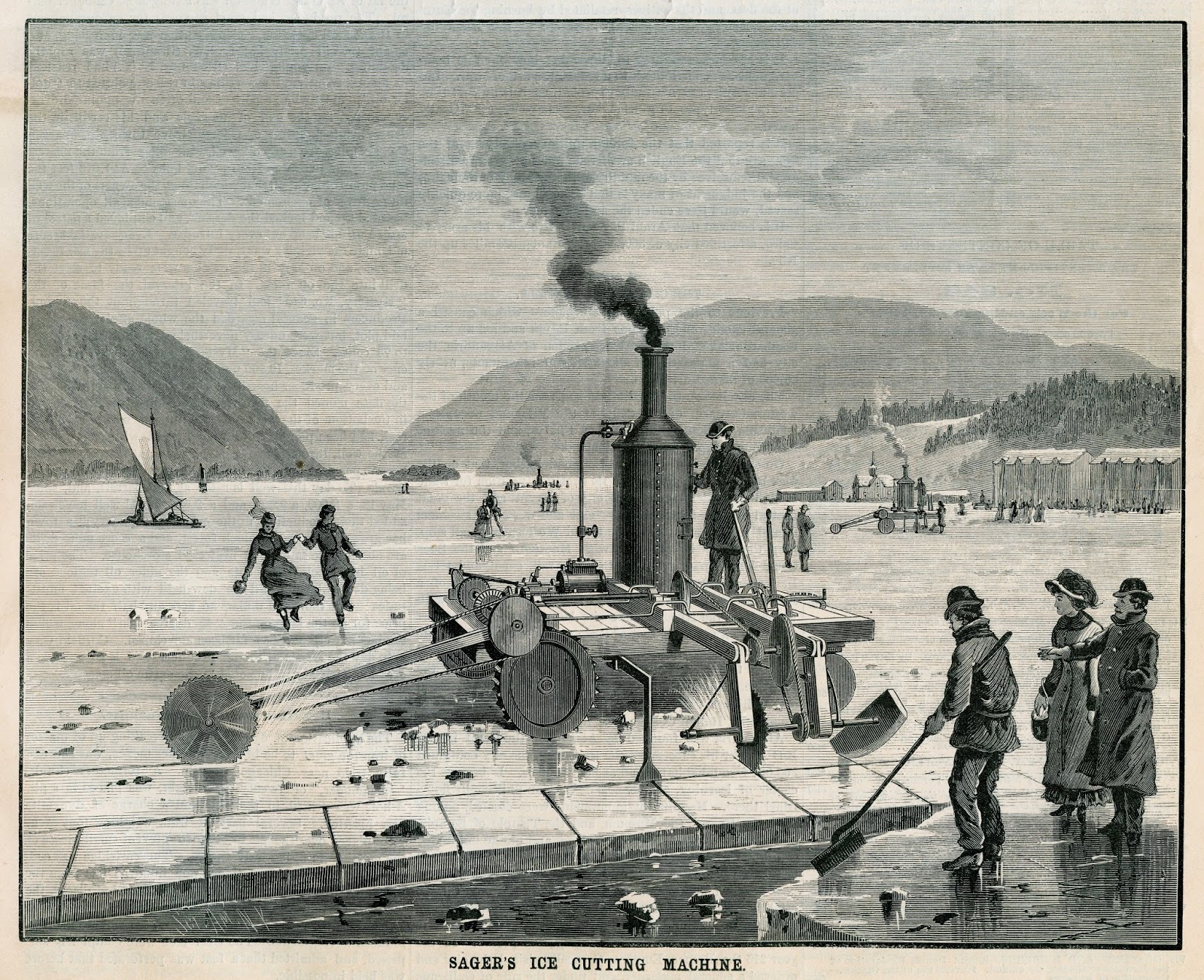 Porter County Ice Cutting Machine