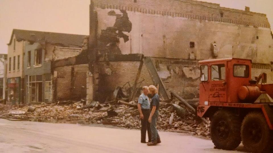 After the 119th Street fire in 1980 or 1981.jpg