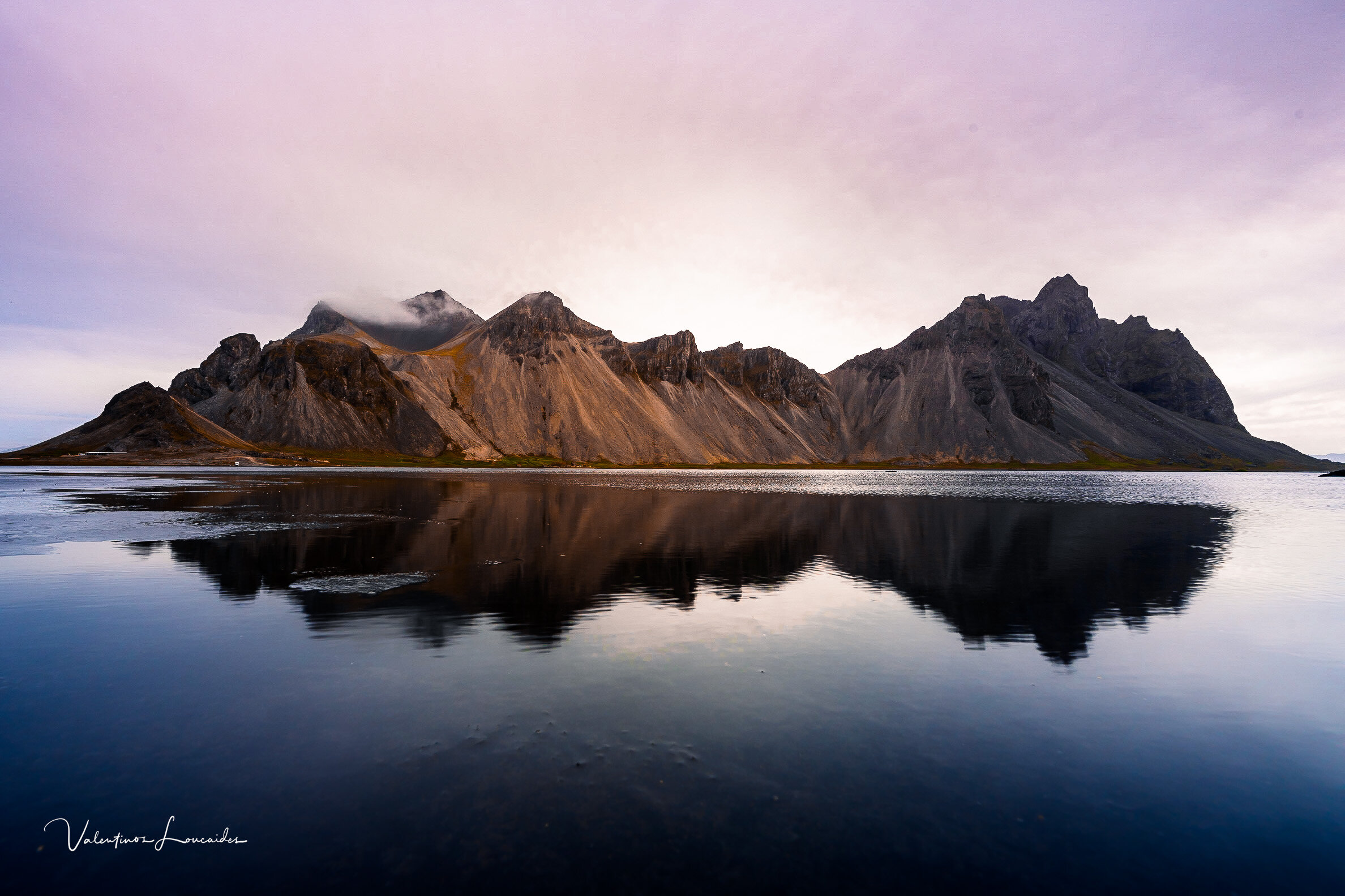 Vestrahorn Reflections, Iceland by Valentinos Loucaides 2021 / @chlouk
