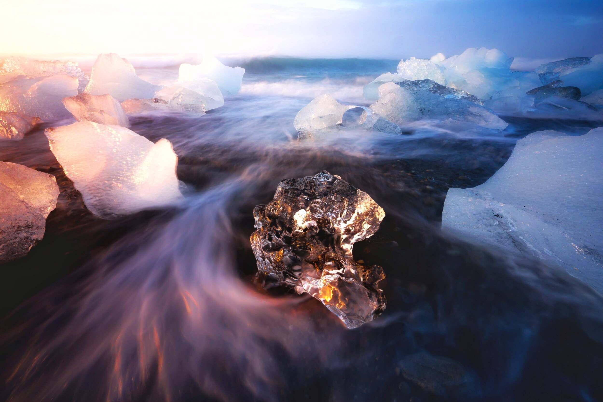 Diamond beach,  Iceland by Valentinos Loucaides 2021 / @chlouk