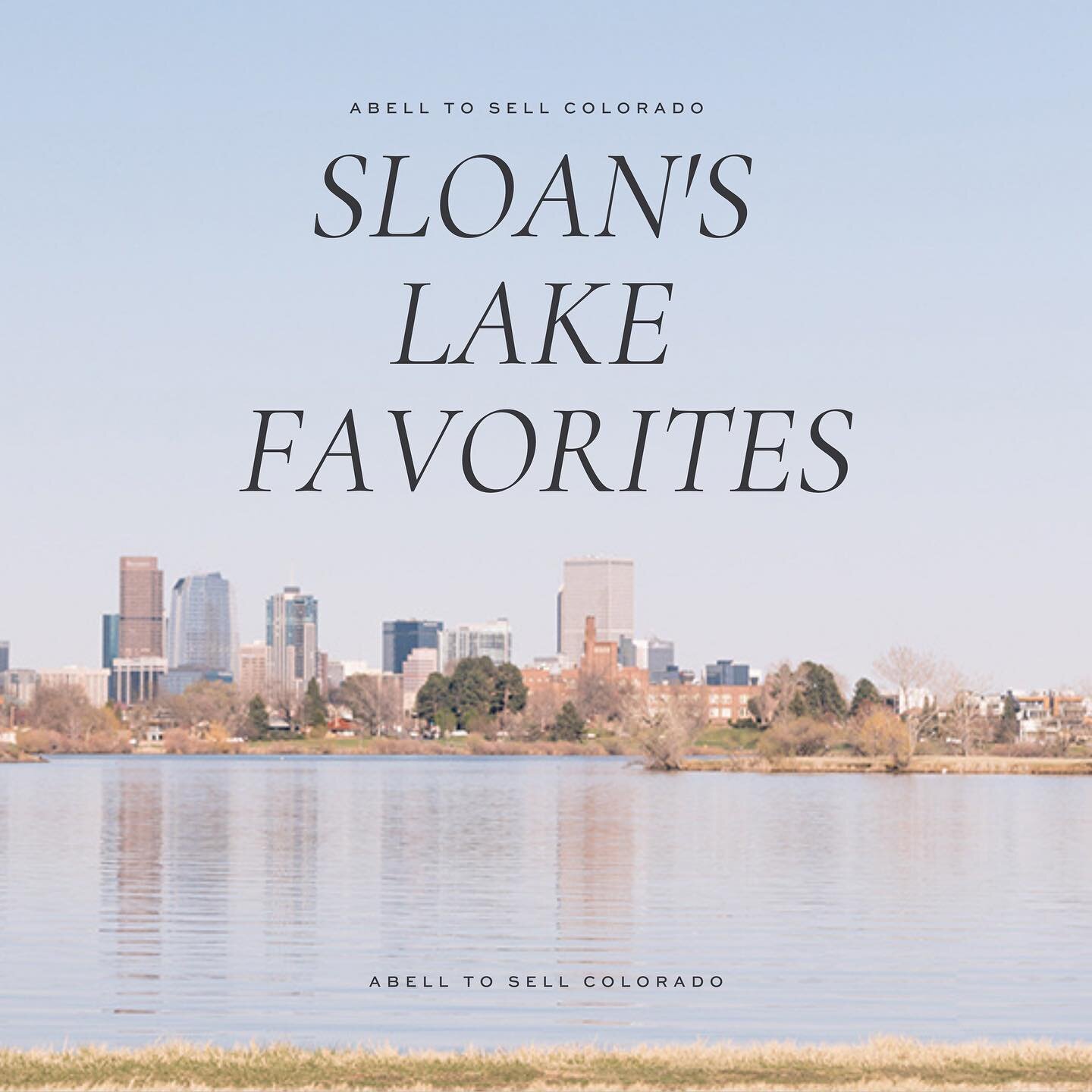 Four Sloan&rsquo;s Lake Favorites: 

1.) The Lake! Get your steps in and enjoy the view. 🏙️
2.) @sloanslakefarmflea opening in June! 🧺🥕
3.) @edgewaterpublicmkt- you&rsquo;ll never leave hungry. 😋
4.) 1947 King St, our latest listing. Perfect Sloa