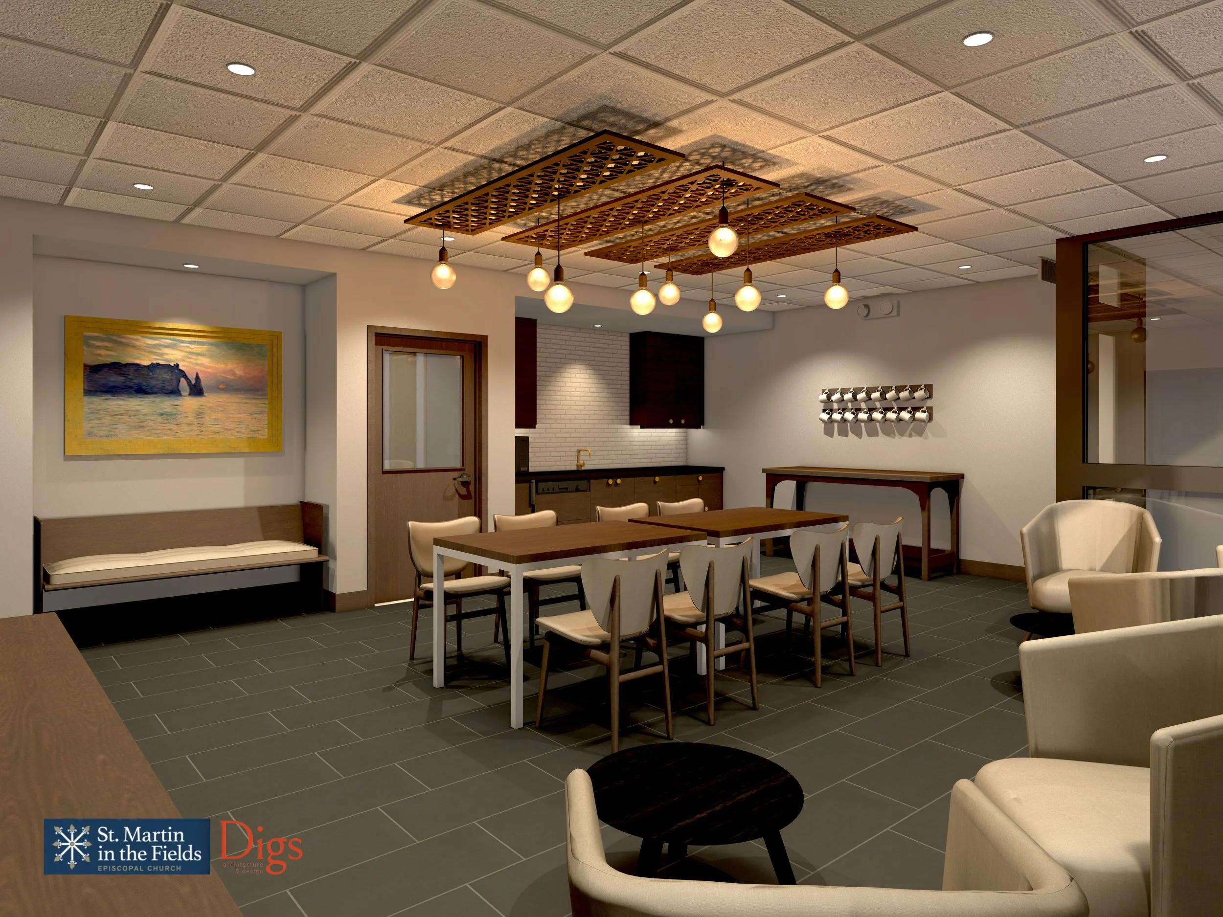 Cafe Rendering