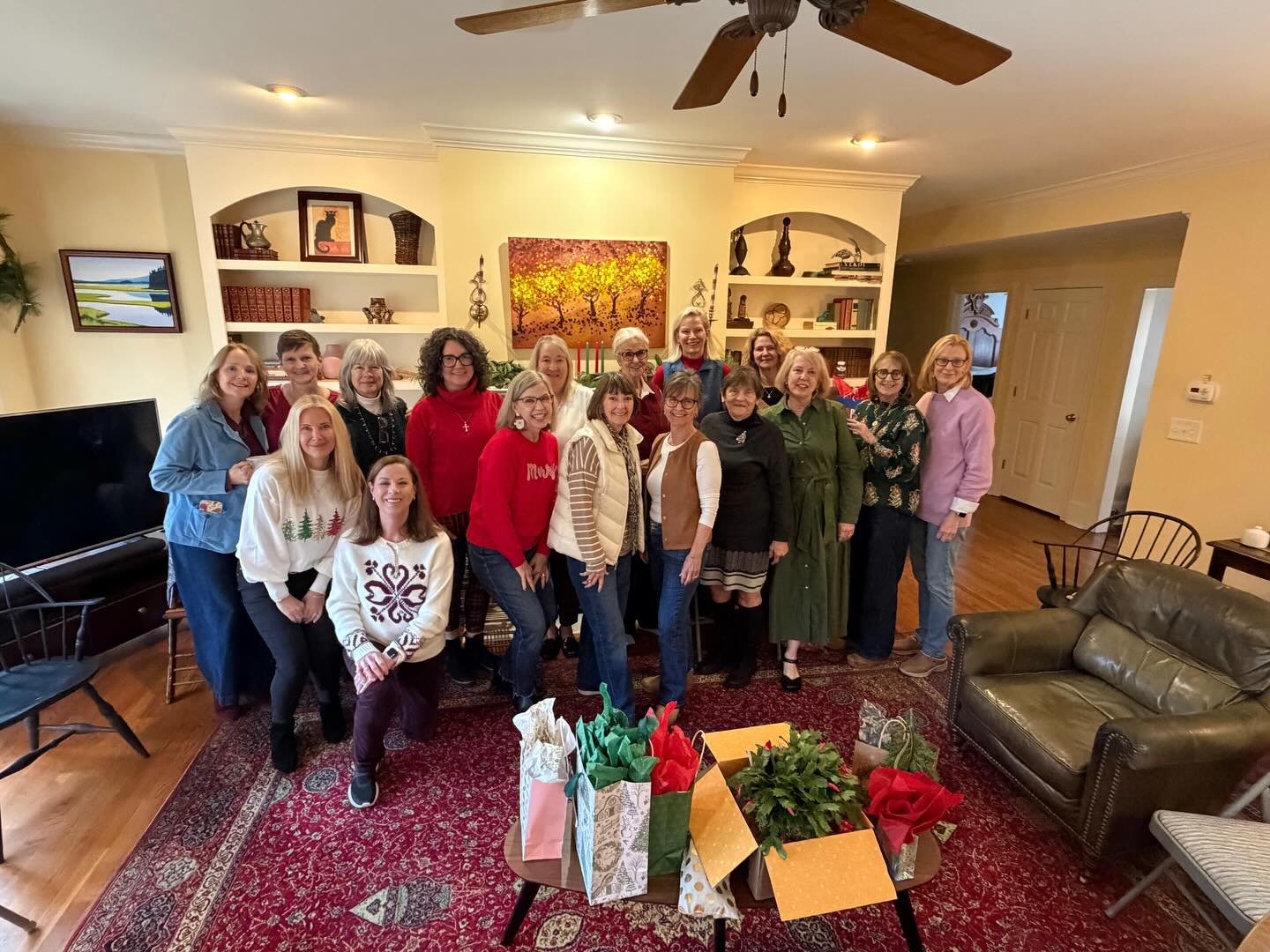 &lsquo;Tis the season! Our St. Monica&rsquo;s Guild gathered for the holidays to celebrate together. Look at all those smiling faces!