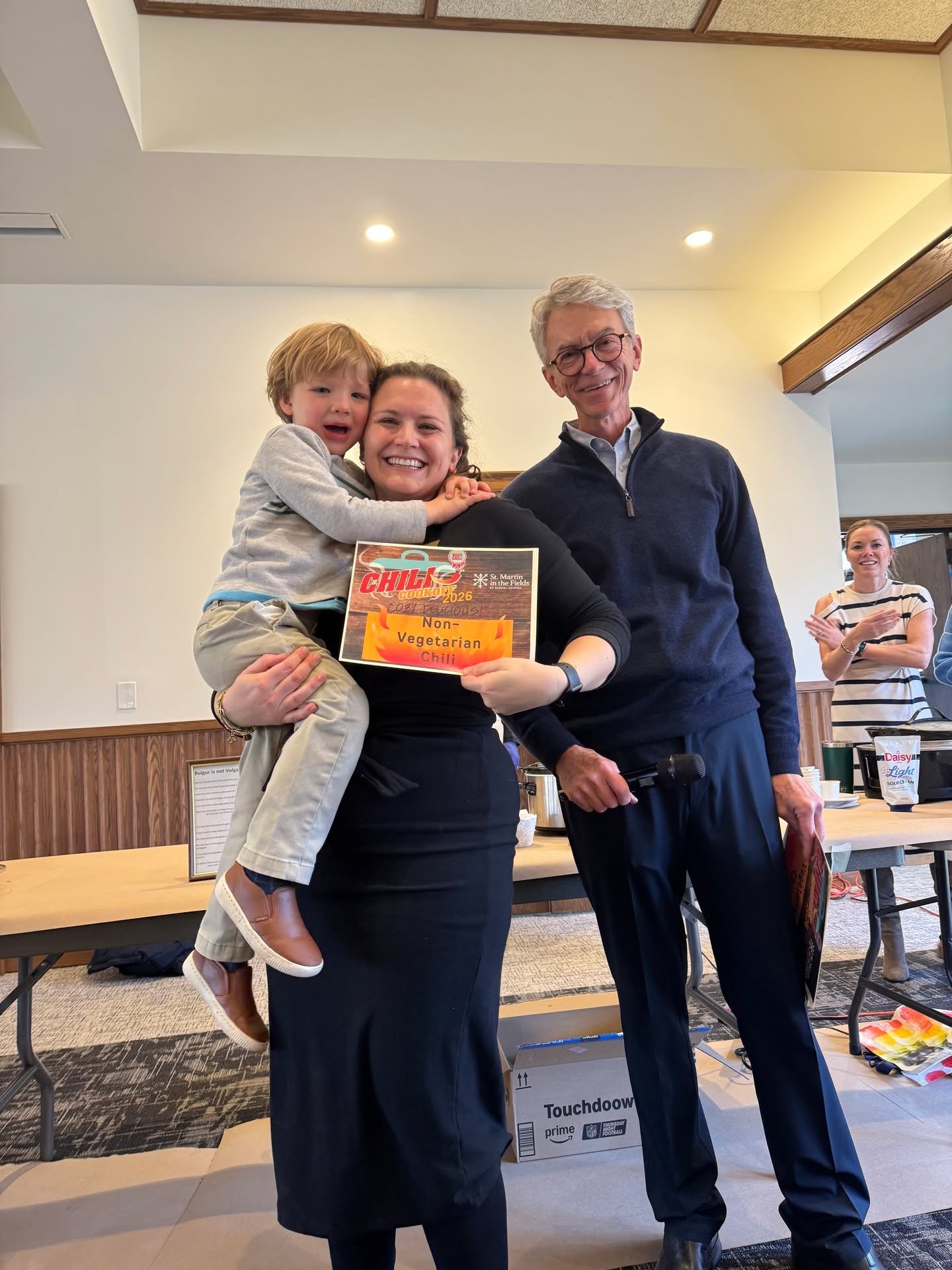 Sunday was exciting as we gathered for our annual Chili Cook-Off in our recently renovated Gable Hall! 

Thanks to all participants and to all who came out to keep warm on a cold February ONE St. Martin's worship service day to join us. We look forwa