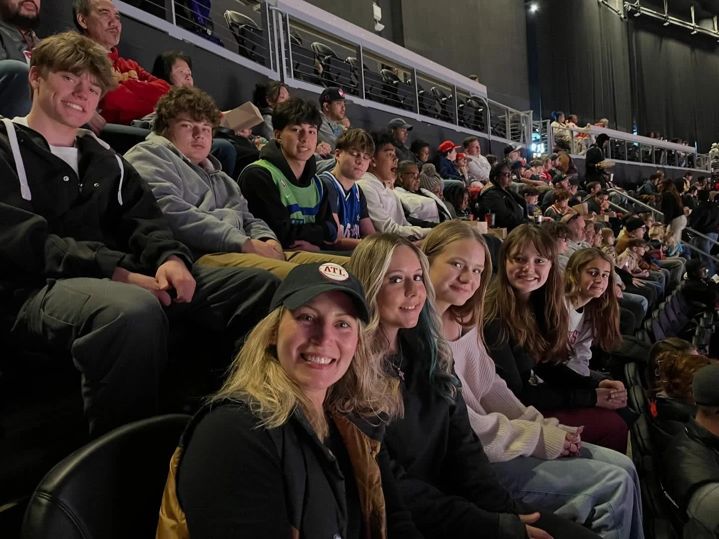 Youth of St. Martin&rsquo;s had a fun time at the Hawks game with youth leadership and Fr. Josh! Join us on Sundays for youth group and time together. 

Thanks to all who joined us!
