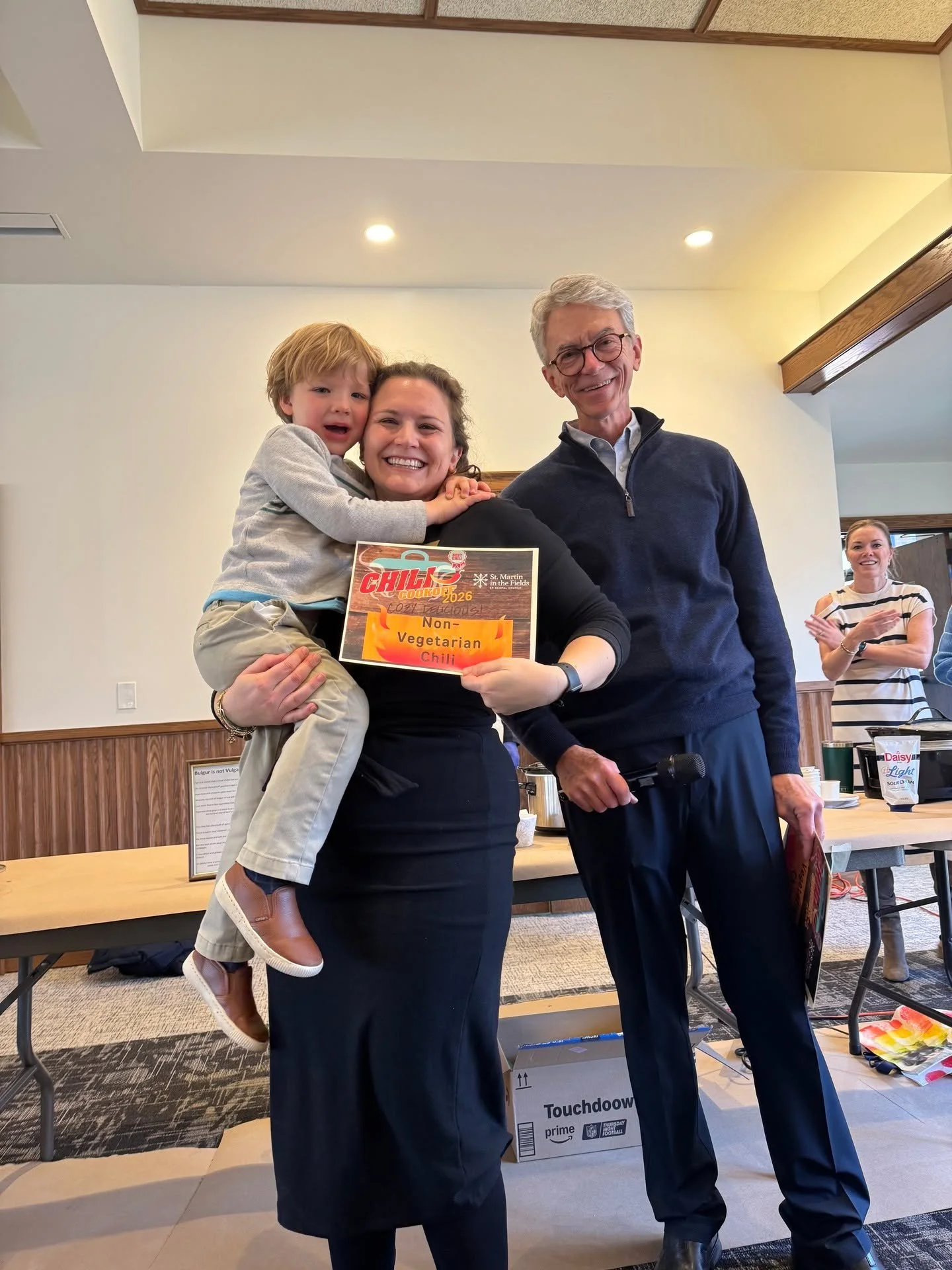 Sunday was exciting as we gathered for our annual Chili Cook-Off in our recently renovated Gable Hall! 

Thanks to all participants and to all who came out to keep warm on a cold February ONE St. Martin's worship service day to join us. We look forwa