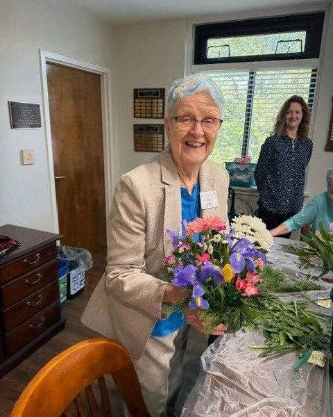 Big thanks to St. Martin's Flower Guild, who led an Adult Formation class this past Sunday. They taught parishioners the art of creating the beautiful bouquets we use on Sunday mornings. We are lucky to have them!