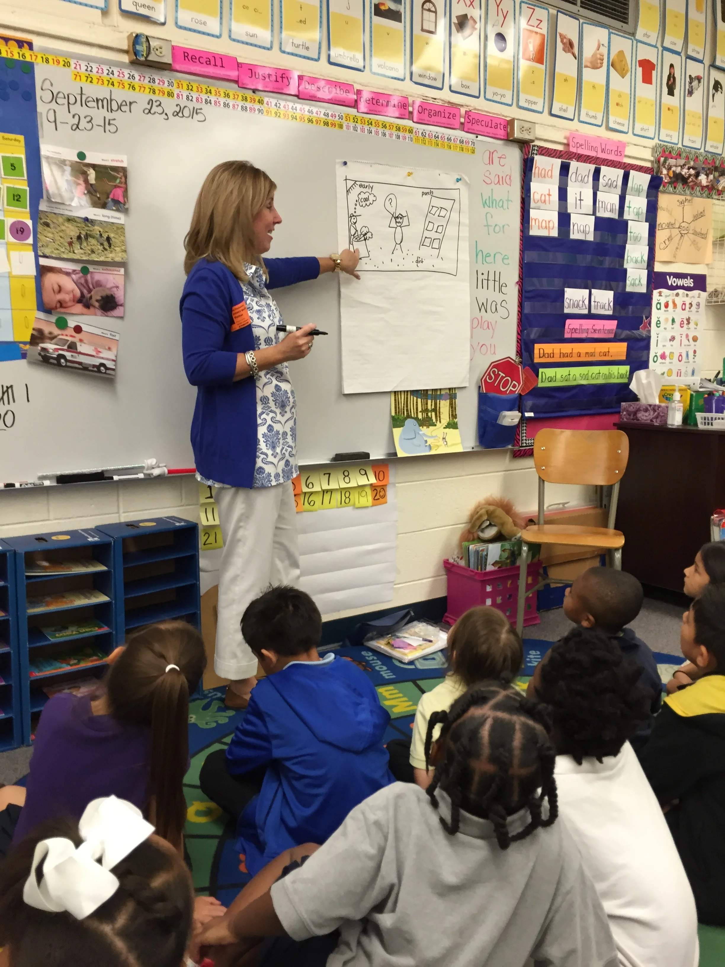 Classroom Reading, Writing, and Word Work Demonstration Lessons