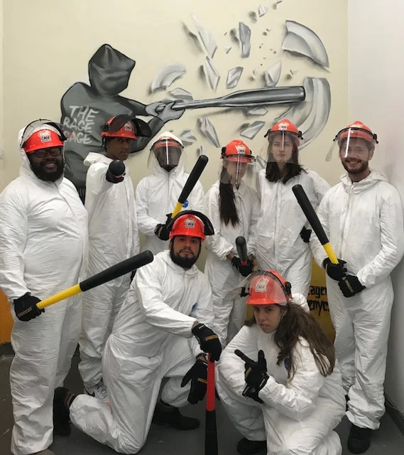 Team Building Event NYC Rage Room Brooklyn