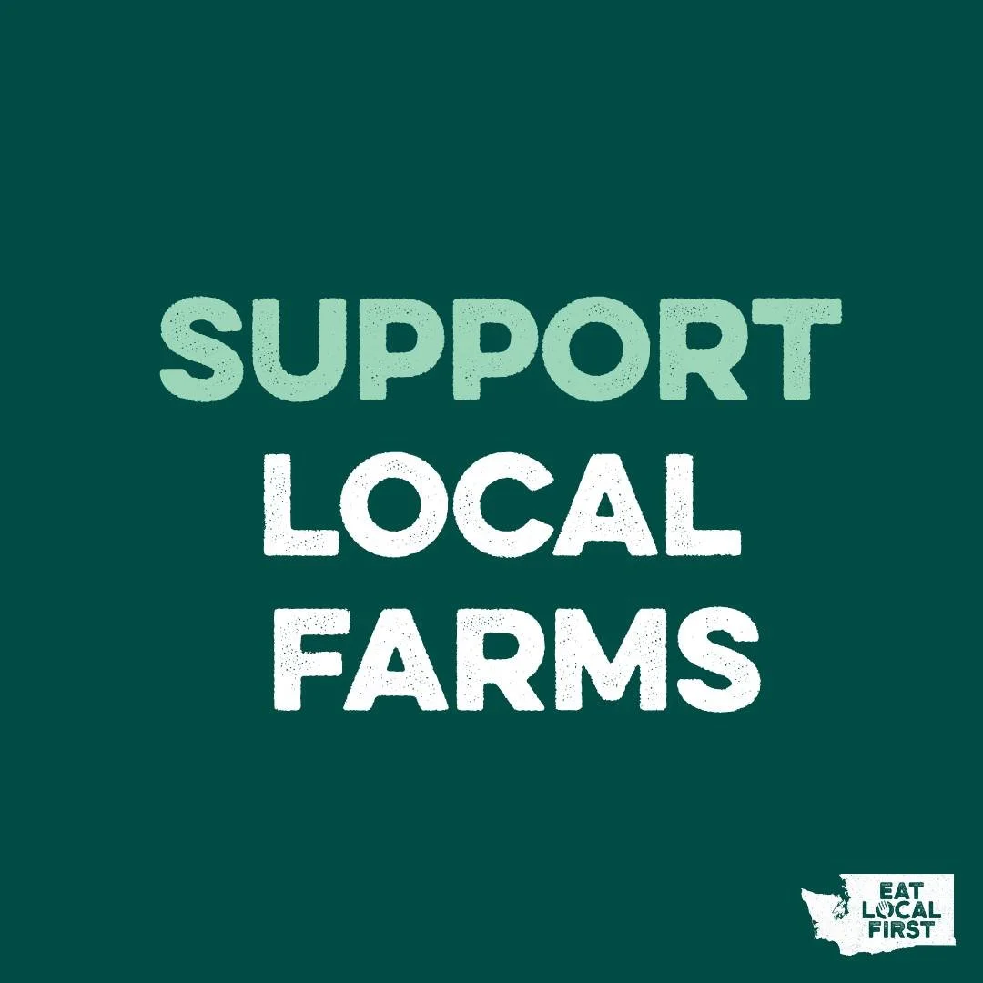 🎉 It's official! Washington has declared September 2025 as Eat Local Month! 

🌱🍽️Join us in celebrating our incredible local farmers, fishers, chefs, food artisans, farmers market managers, and food system partners who work tirelessly to bring fre