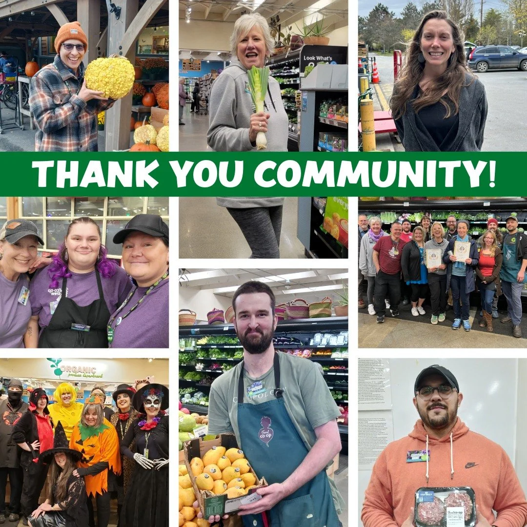 💚THANK YOU COMMUNITY!💚
You all raised $11,860 for the Food Bank through our November Change for Change program.

Thank you for rounding up at the register to help those in need get the nutrition they deserve. Let&rsquo;s keep it going for December 