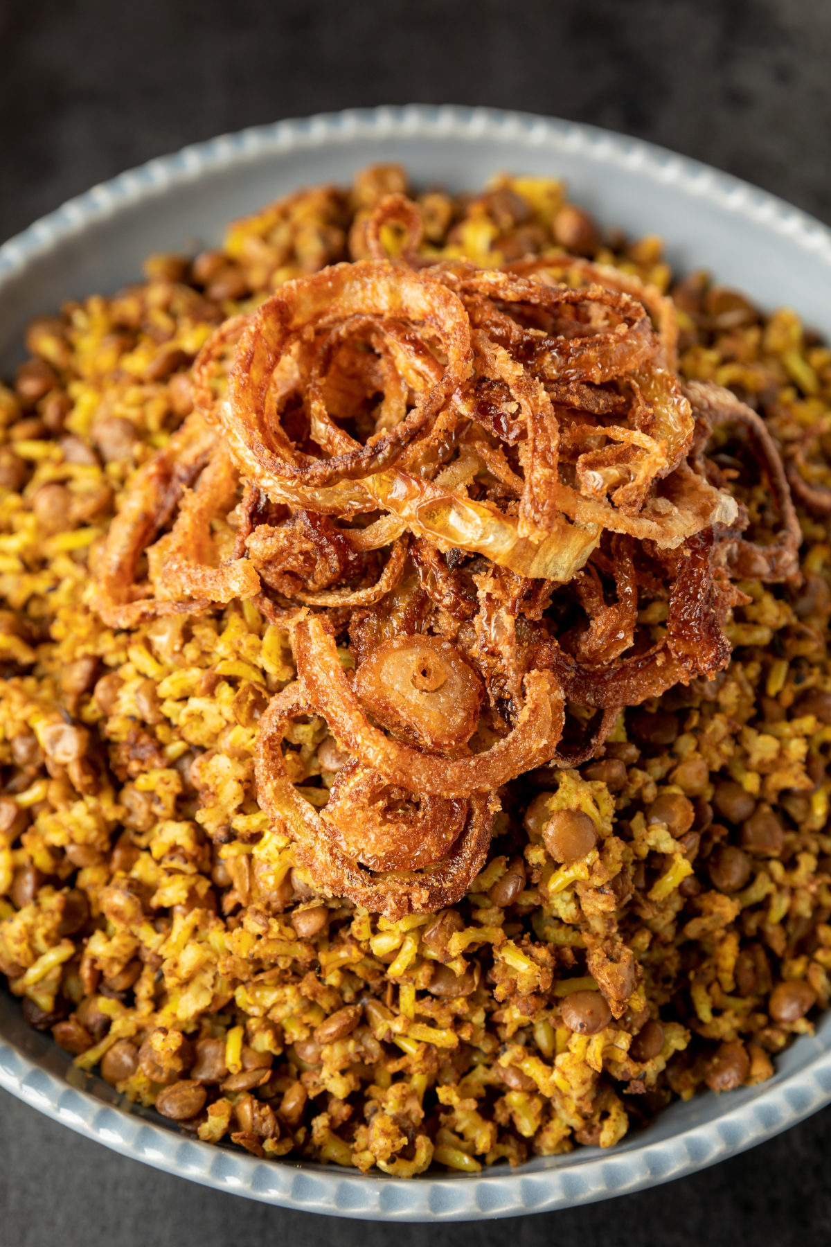 Mejadra (or Mujaddara)