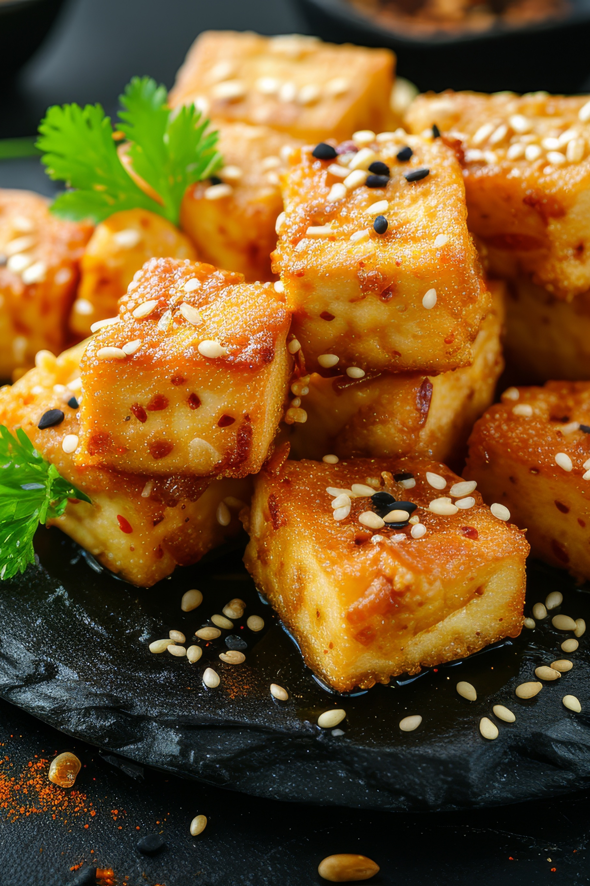 Sesame Shitake Ginger Tofu