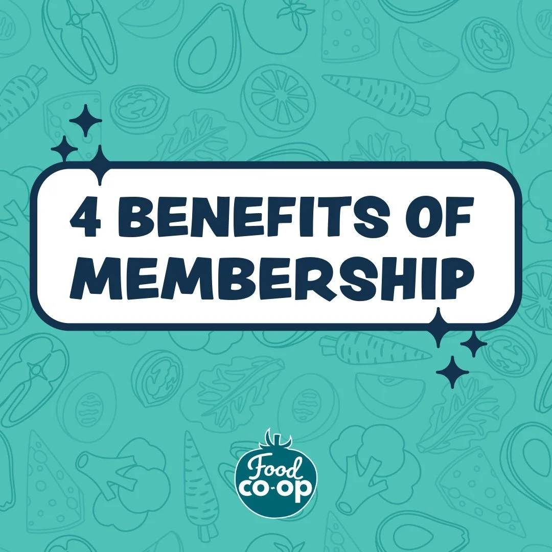 📌4 Benefits of Membership📌

1. &zwj;❤️&zwj;🩹Wellness Wednesday - Members save 15% in our Wellness Department every 2nd Wednesday of the month. This is on top of any already sales going on.

2. 📋Special Ordering - Members can special order UNFI pr