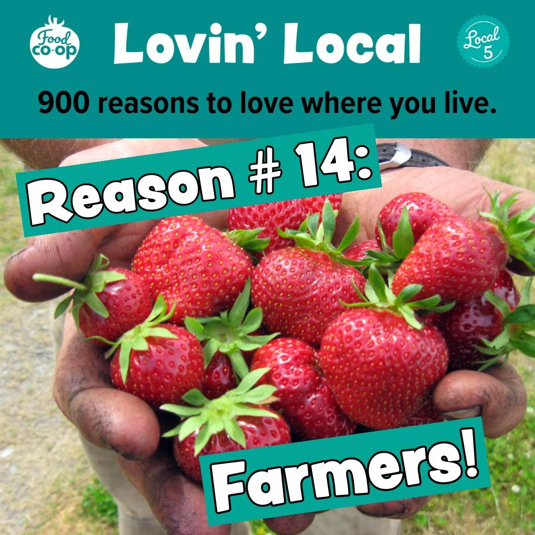 900+ reasons to love where you live!

Reason #14: Farmers!👩🏼&zwj;🌾🧑🏼&zwj;🌾

@chimalowproduce 
@dharmaridgefarm 
@stellarjfarmchimacum 
@spacetwinsprovisions 

Learn more about our local products and meet many of our producers! LINK IN BIO

Sept