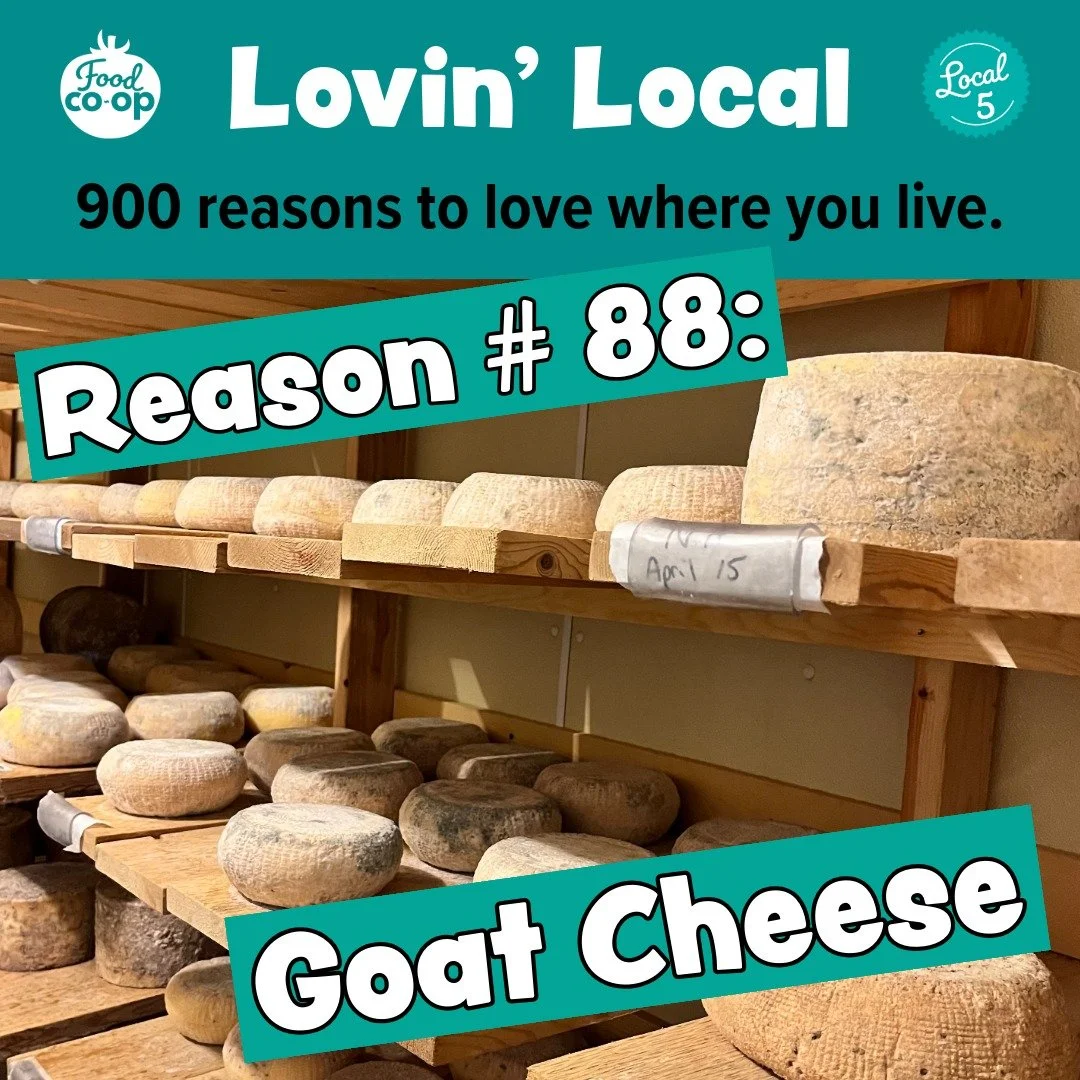 900+ reasons to love where you live!

Reason #88: local goat cheese 🐐🧀

@mysterybayfarm 
# Chimacum Valley Dairy

Learn more about our local products and meet many of our producers!
LINK IN BIO

September is Eat Local First month @eatlocalfirst  an
