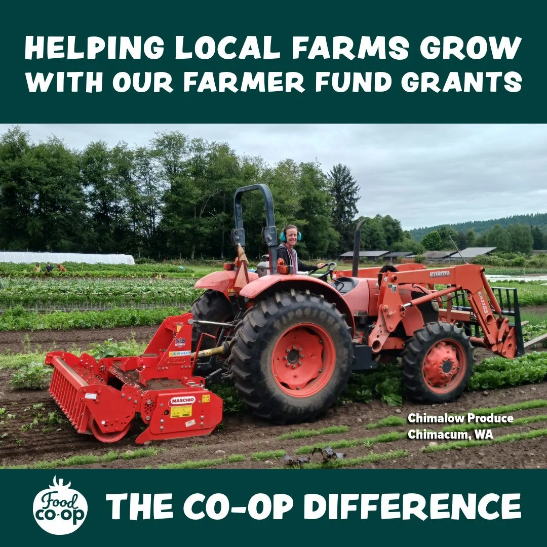 WHAT&rsquo;S THE COOP DIFFERENCE?

Helping Local Farms Grow with our Farmer Fund Grants
Help grow our local food system.

Learn about our Change for Change Program:
https://www.foodcoop.coop/change-for-change

PS: this is all you community giving at 