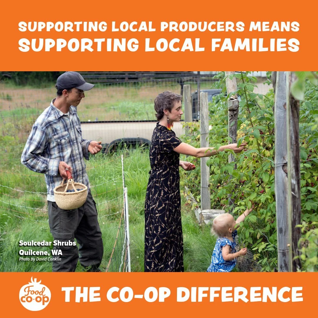 WHAT&rsquo;S THE COOP DIFFERENCE?

Supporting Local Producers Means Supporting Local Families
Meet the people behind your food.

Learn more LINK IN BIO (Local at the Coop)

#PortTownsend #FoodCoop #jeffersoncountywa #localnonprofit #OlympicPeninsula 