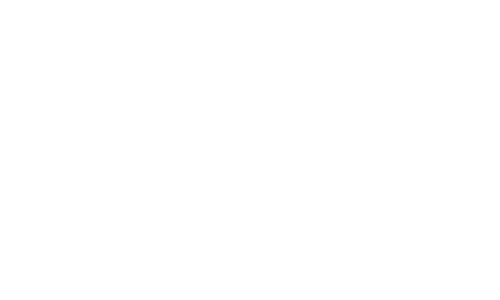 White curved arrow pointing to the right on a black background.