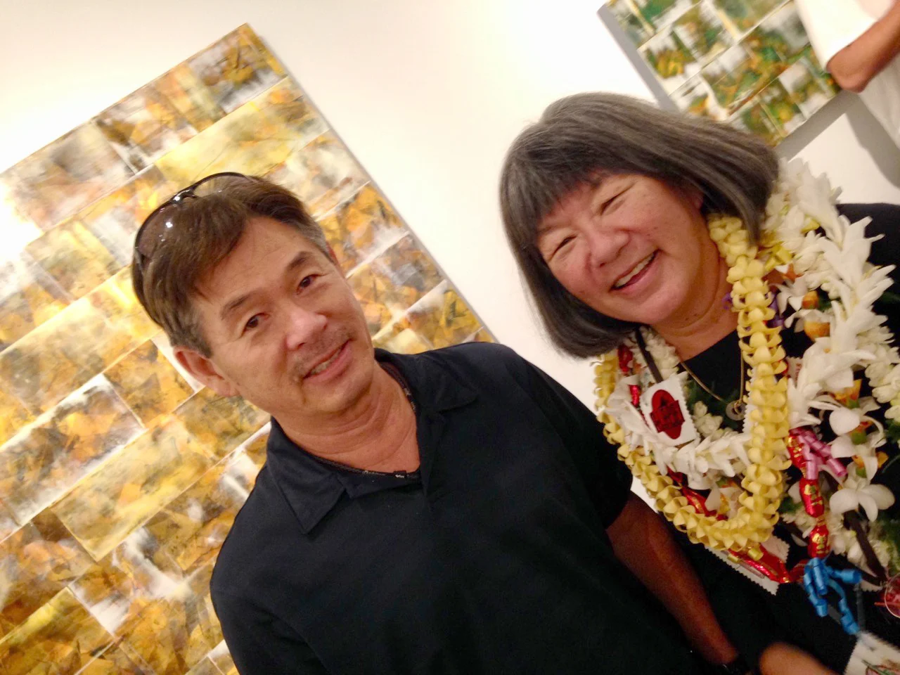 Mary and her brother Jamie Lance
