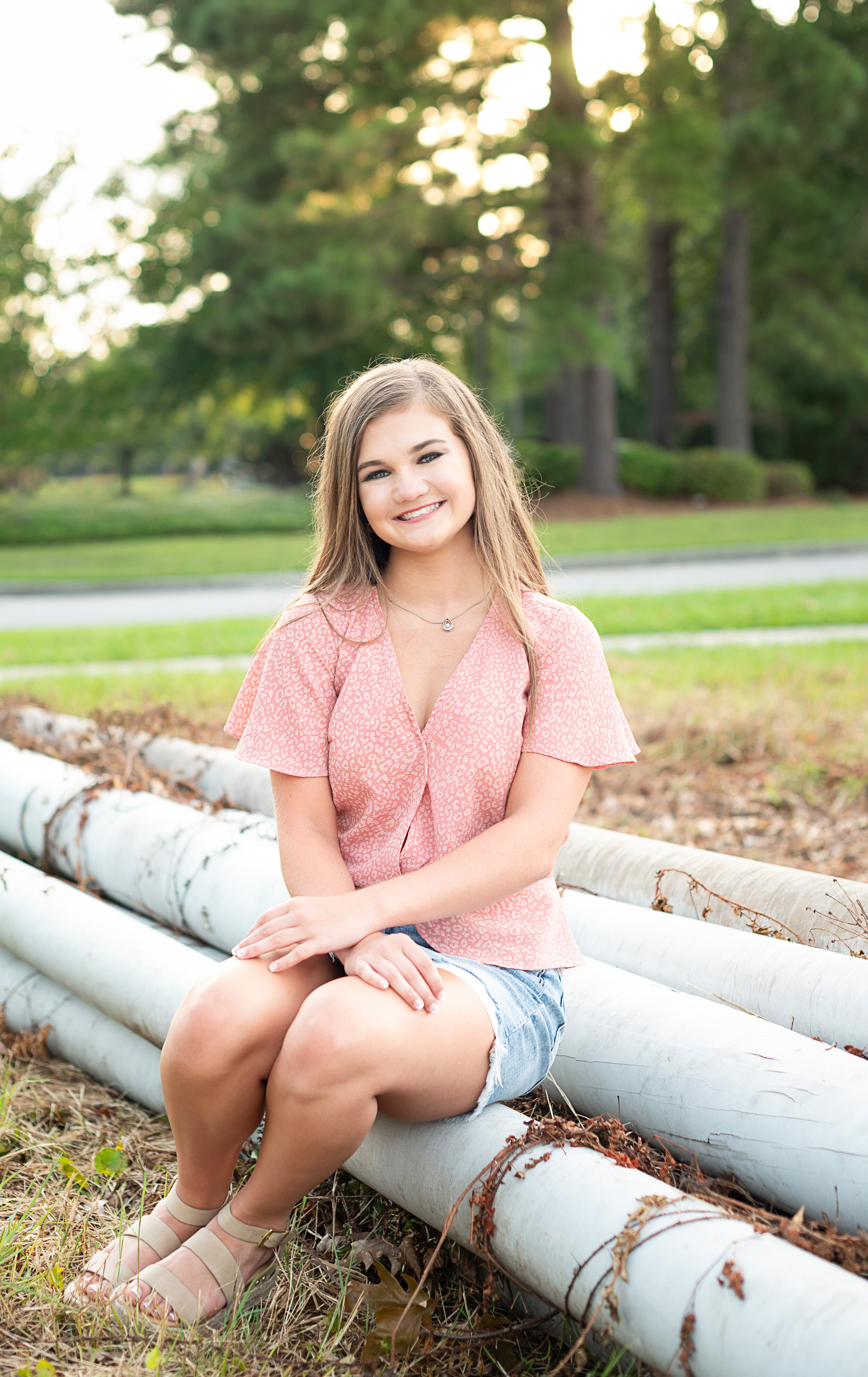 Senior Photos in Summerville, South Carolina with Graceyn