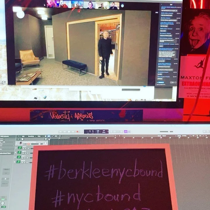 @berkleenyc ACCEPTED STUDENTS DAY! Yahoo!!

I met y&rsquo;all today! My new tribe! Can&rsquo;t wait till we in person in September!

#gratitude

&copy;️2021 &bull; Michael O&rsquo;Dell / modjazzmo.com
.
.
.
.
#creativity247
#prolific2021
#composer 
#