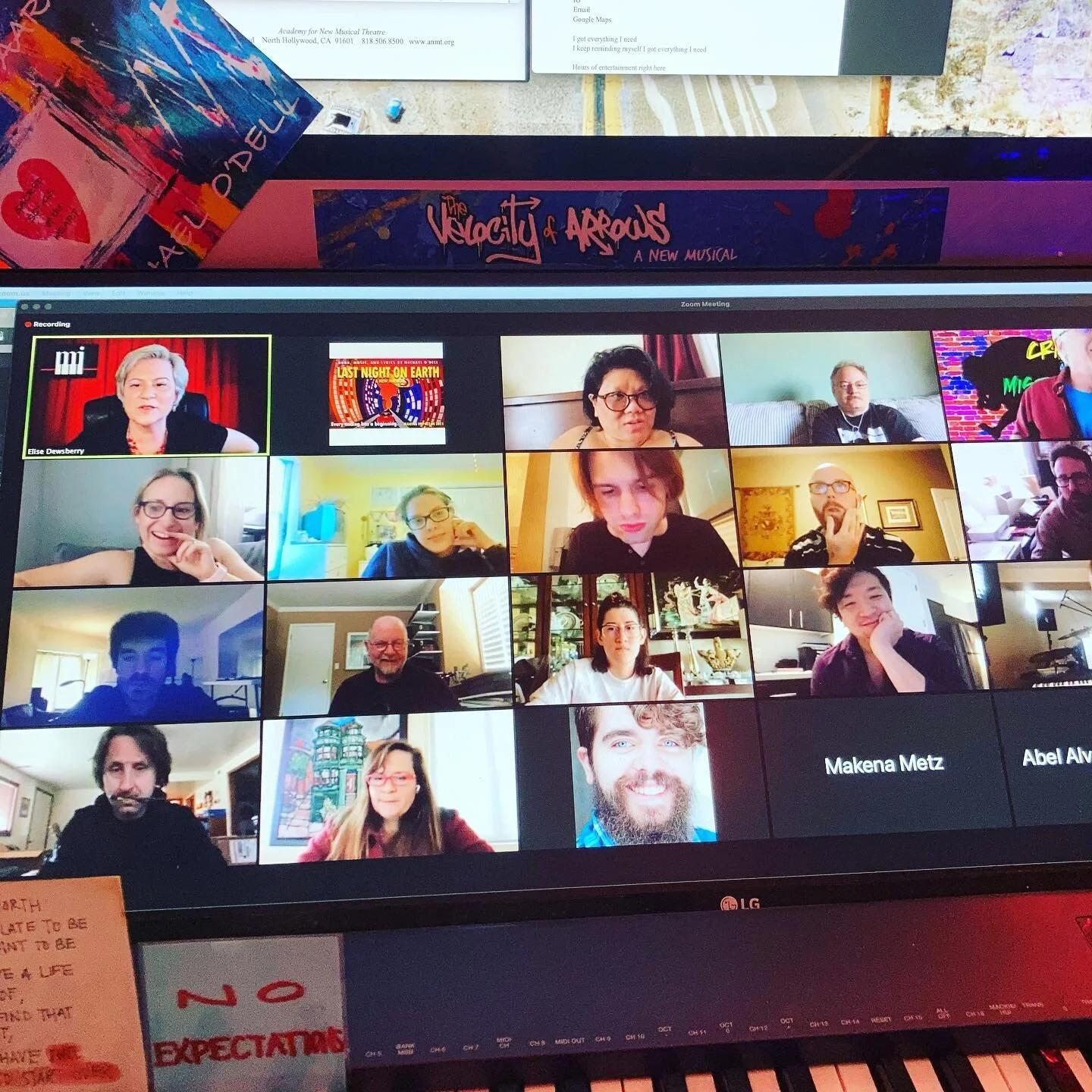 COLLABORATION TEAMS ANNOUNCEMENTS!!!

I&rsquo;ve been paired with the awesomely talented @makenametz as book writer to go with my music and lyrics for our @newmusicalsinc 15-Minute Musical! We now venture into writing our musical and revise it with t