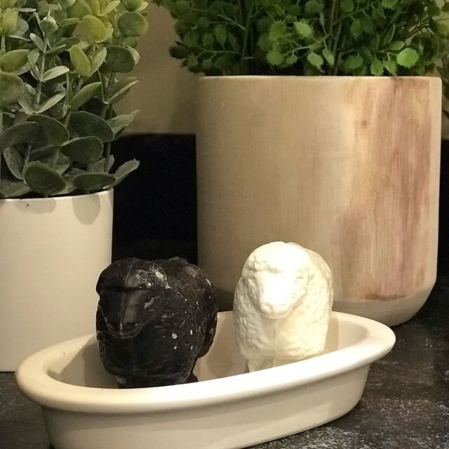 Coffee bar friends:) they are soap but too cute to actually use! Do you have ornamental soaps? 🧼 I can&rsquo;t be the only one that buys soap you don&rsquo;t intend to use, right?? 🤷🏻&zwj;♀️🤣