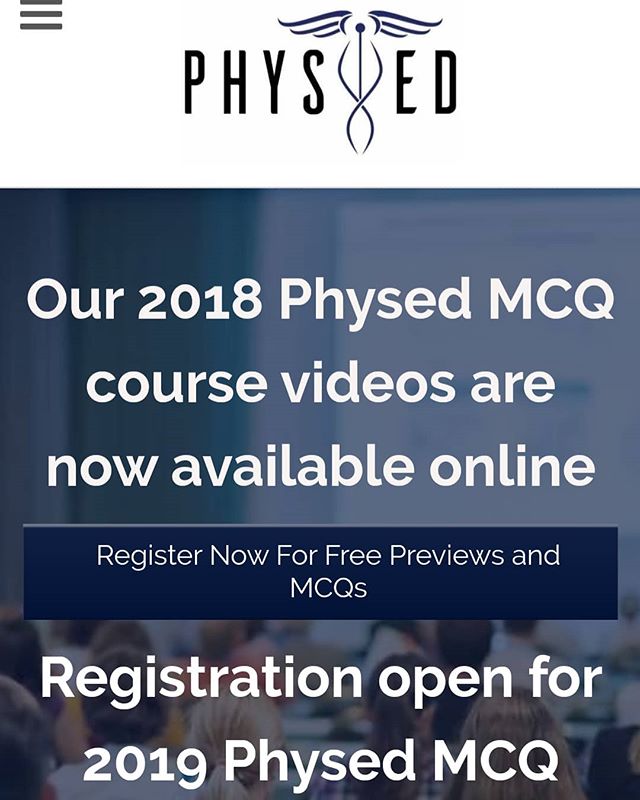 In more news, BPT Revision will be intense this weekend at @physedcourse in Melbourne. Tickets are still available for the two day weekend intensive- and if you can't make it, there are online rego options for 2019 and 2018 videos! Register at physed